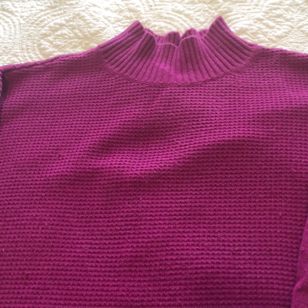 Pretty fushia color sweater